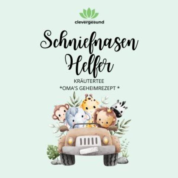 Schniefnasen-Helfer I Kräutertee bei Erkältungskrankheiten I Inhalt 80 g